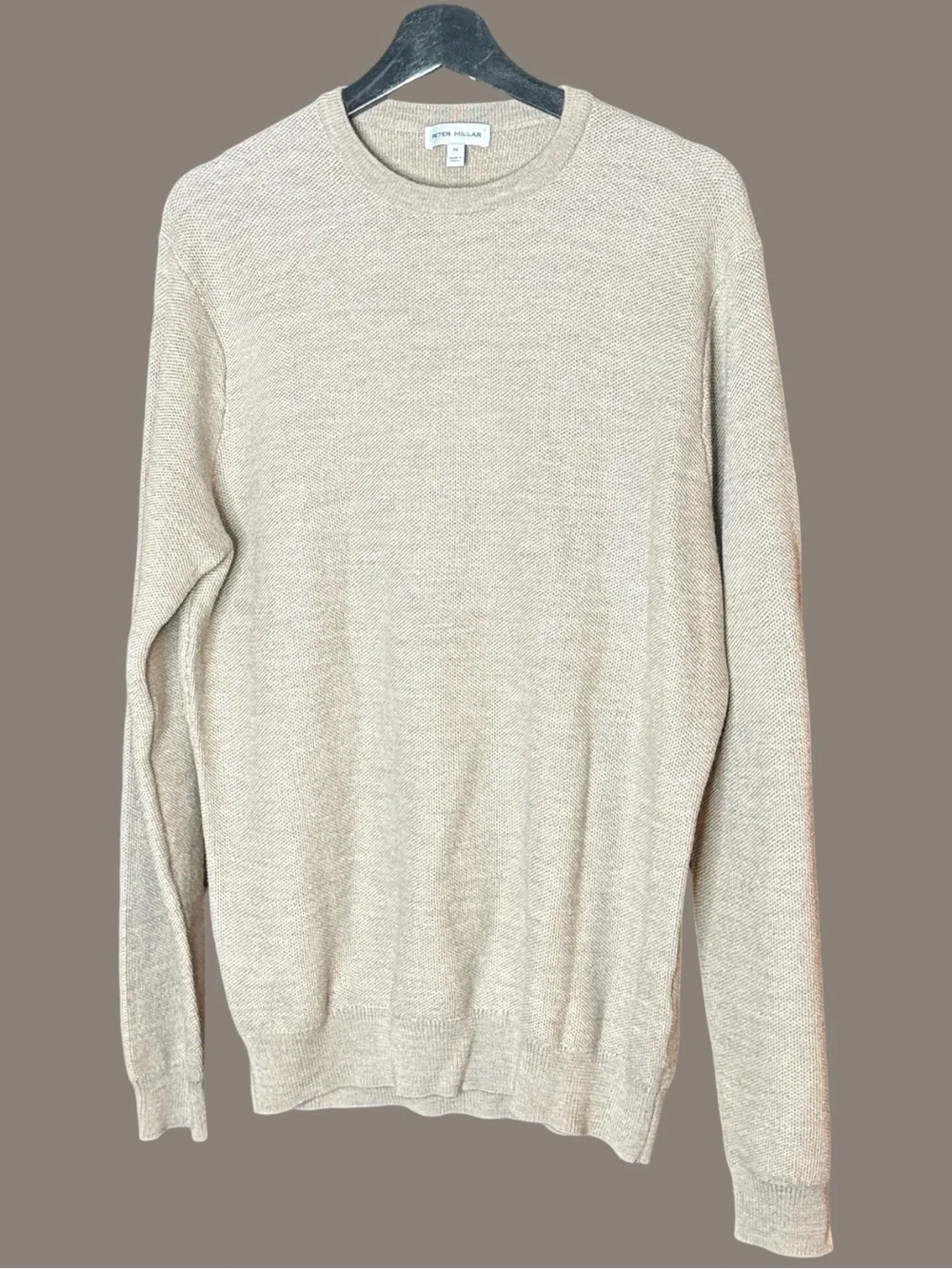 Peter Millar Beautiful Merino Wool Blend Crewneck Sweater Size M